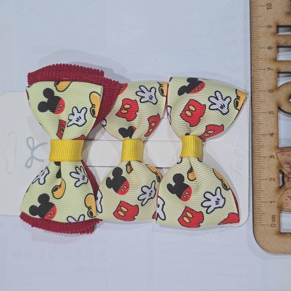 Clip hair bows